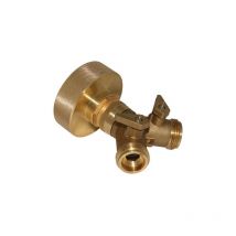 Multicuves - Raccord S60X6 laiton - sélecteur mâle taraudé 2 voies