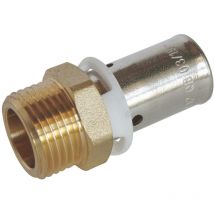 Somatherm - Raccord à sertir - Male 12/17 - per Ø12