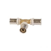 Raccord à sertir, p. tube multi. contour th, té 50x4,0mm