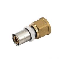 Thermacome - Raccord à sertir pour multicouche Acopex Alu diamètre nominal 20 fixe Femelle 1/2'' (15x21)