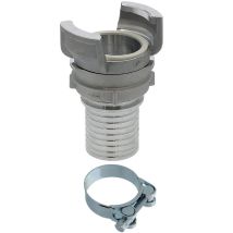 Huggy Tuyaux - Raccord symétrique guillemin, dn 50 x 51 mm, avec collier à tourillon