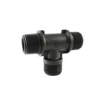 Raccord té male male male fileté bsp 3/4''