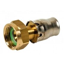 Werkzeugloser Mehrschicht-Clipverbinder 16 mm, Innengewinde mit drehbarer Mutter 20x27