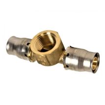 Raccordo tectite senza attrezzi 20, 15 x 21, 20 mm Tee femmina multistrato per clip