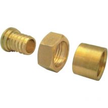 Raccord Toutub Laiton Union Ø12 Femelle 15 x 21 - BOUTTÉ