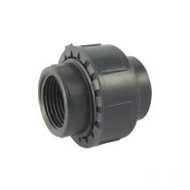 Raccord Union 3 pièces Femelle / Femelle avec joint torique epdm ø a: 25mm ø b: 3/4''