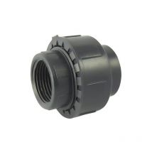 Codital - Raccord Union 3 pièces Femelle / Femelle avec joint torique epdm ø a: 50mm ø b: 1''1/2