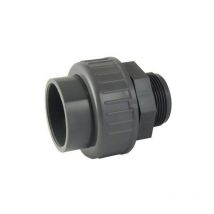 Raccord Union 3 pièces Femelle / Male en pvc ø a: 50mm ø b: 2''