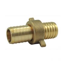 Raccord union cannelé avec écrou à ailette en laiton ø a: 1'' ø b: 19mm