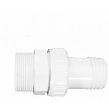 Raccord union econo cannelé 1-1/2 pouce - Blanc - SP1493 Hayward