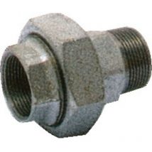 Raccord union fonte noir Mâle Femelle 1'