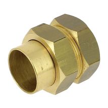 Union 3 pièces fer/cuivre à souder Femelle 340GCU Ø32-1'1/4