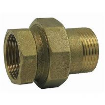 Raccord union laiton droit pour radiateur m/f 3/4''