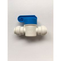 Raccord vanne d'arrêt 1/4 réfrigérateur Américain 040808 John Guest