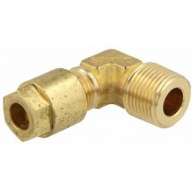 Raccord à visser coudé 8 mm x 3/8'' fm