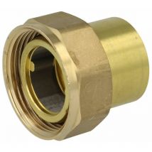 Raccord à visser pour robinet à bille pour compteur gaz avec 1'' ff