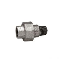 Raccordo 331 / guarnizione piatta Rp/R 3/4 i./a. / ghisa malleabile nera, zincata tfv 331-34-D 113173