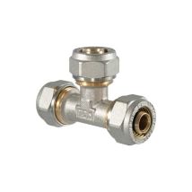 Raccordo a compressione a tee 26 x 26 x 26 T.d.m.