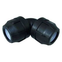 Raccordo A Gomito 90° Nupi - Diametro 25x25 Mm - In Pe 10kg25