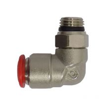 Raccordo a L Maschio Automatico Curva 90° Tubo Aria Innesto Aggancio Rapido 5 pz - cod. 64508