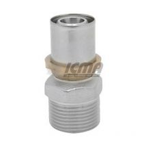 Raccordo a pressare dritto maschio 3/4' 26 x 3 per multistrato Icma