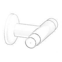Raccordo a t Goman 10 cm bianco