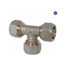 Raccordo a t intermedio per tubo multistrato completo di kit Ø20-20-20 Rinaldi E Pettinaroli