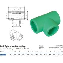 Tee Ridotto Fusiotherm Ø 32x20x32 Mm 1060032041