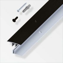 Ferramenta1.com - Raccord en t x parquet noir brossé cm.100