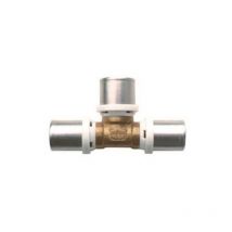 Raccordo a tee ibp a pressare per multistrato 1/2x16 -conf Faidf
