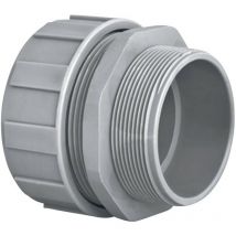 166-40702 PSR16-S-M16 Raccordo a vite del tubo flessibile Grigio M16 12.60 mm Piatto 1 pz. - Hellermanntyton