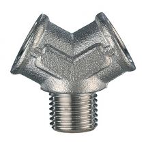 Raccordo a 'y' f-m-f Walmec 1/4 - tubo aria compressa