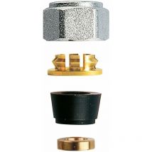 Raccordo completo di calotta per tubo in rame Arteclima 720C-721C ø 14