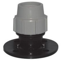 Raccordo con flangia Plasson per tubo polietilene Misura: 3' x 90