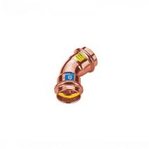 Raccordo curva 45° rame 18 mm a pressare f/f Frabo