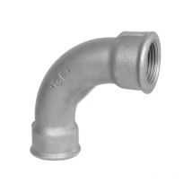 Raccordo curvo 90° femmina femmina in ghisa malleabile zincata 21/2" GEORG FISCHER