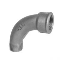 Raccordo curvo 90° maschio femmina in ghisa malleabile zincata 11/2' Georg Fischer
