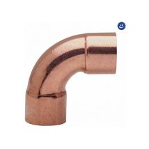 Raccordo curvo rame 90° a saldare femmina femmina serie 5000 ø14 Frabo