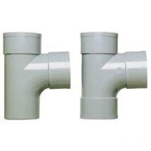 Raccordo di scarico a 87°30 maschio/femmina ø 125 mm Girpi
