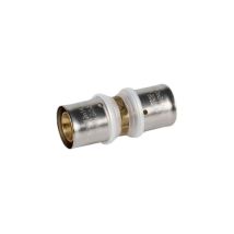 Raccordo Diritto Intermedio 26x3 X 26x3 - Pexal Brass - Raccordo A Pressare Vs0170013