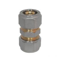 Raccordo diritto intermedio per tubo multistrato completo di kit ø26 Rinaldi E Pettinaroli