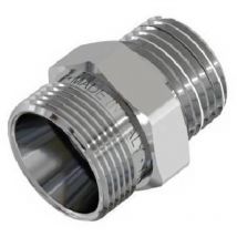 Raccordo diritto maschio cromato