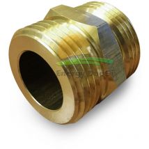 Energy Duegi - Raccordo diritto maschio/maschio con battuta piana per impianti solari 1.1/4 pollice m x 1 pollice m