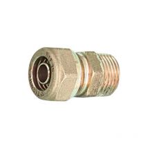 Raccordo diritto maschio per tubo cobra-pex 3/4 x 22 s. 3 Tiemme
