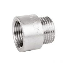 Raccordo diritto maschio/femmina in ottone cromato serie 1500 3/4'x10 mm Rinaldi E Pettinaroli