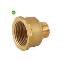Raccordo diritto ridotto maschio/femmina in ottone giallo serie c023 f 1" x m 1/2" RINALDI E PETTINAROLI