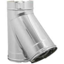 IPERBRIKO – Ofenrohr-Verbinder Y-Rohr 135° 20/25 cm