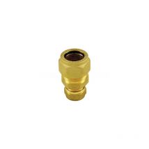 Raccordo dritto doppio inox rame easysolar dn 16 x 22/18 Tiemm e