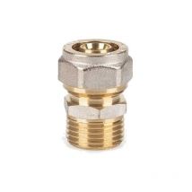 Raccordo dritto maschio a stringere per multistrato : Diametro - 16X1/2', Spessore - 2MM