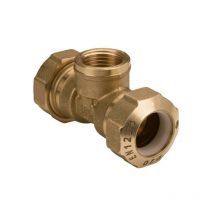 Raccordo femmina in ottone per polietilene 25x3/4"x25 mm